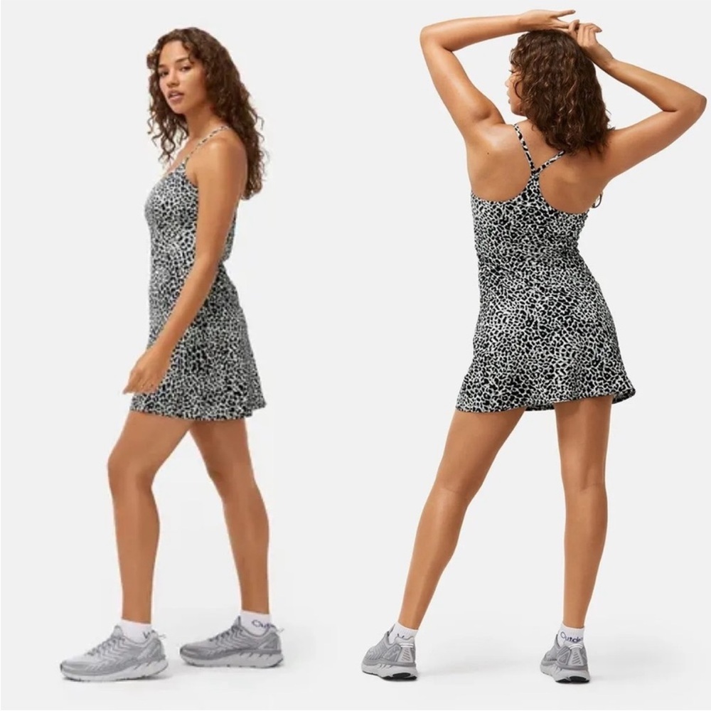 Outdoor Voices Snow Leopard Exercise Dress